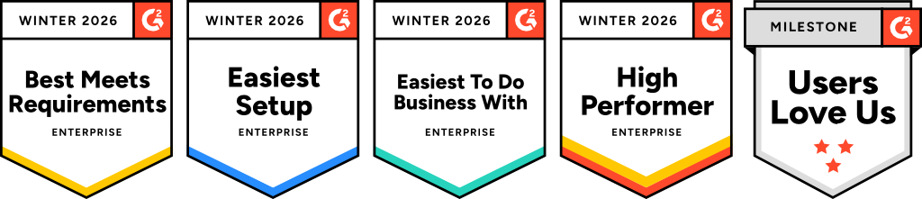 G2 Winter 2026 Badges - Users Love Us!