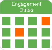 Employee Engagement Dates Calendar
