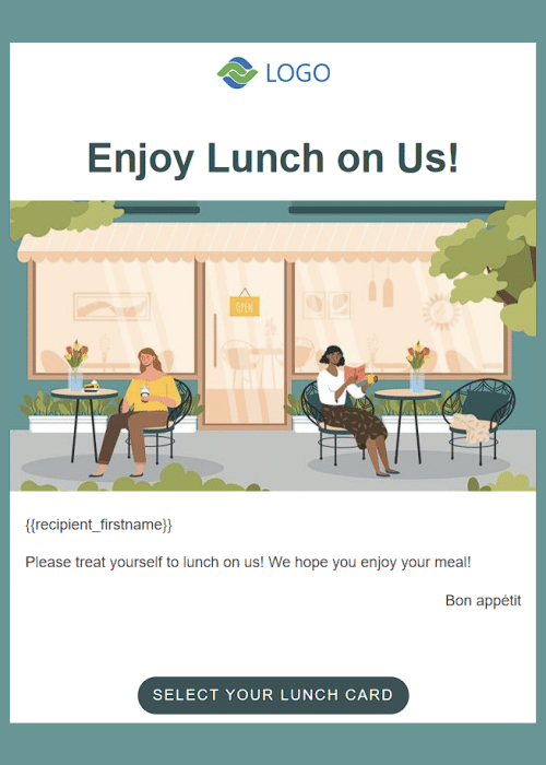 Enjoy Lunch on Us