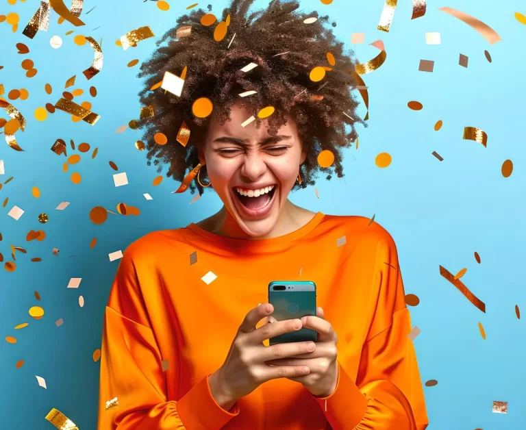 Employee receiving a birthday gift and message automatically on their phone