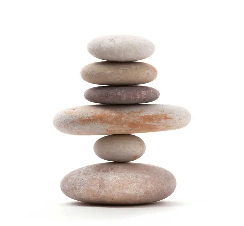 stones stacked and balanced