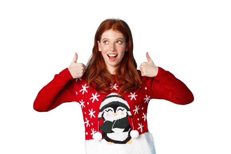 sweaters for holiday party