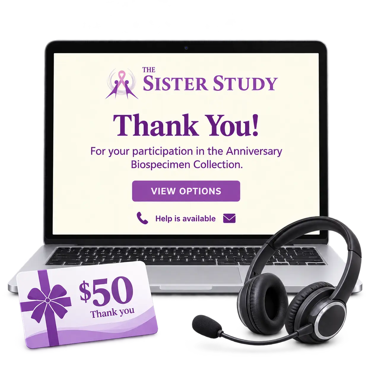 DLH and the Sister Study case study illustration: anniversary biospecimen collection