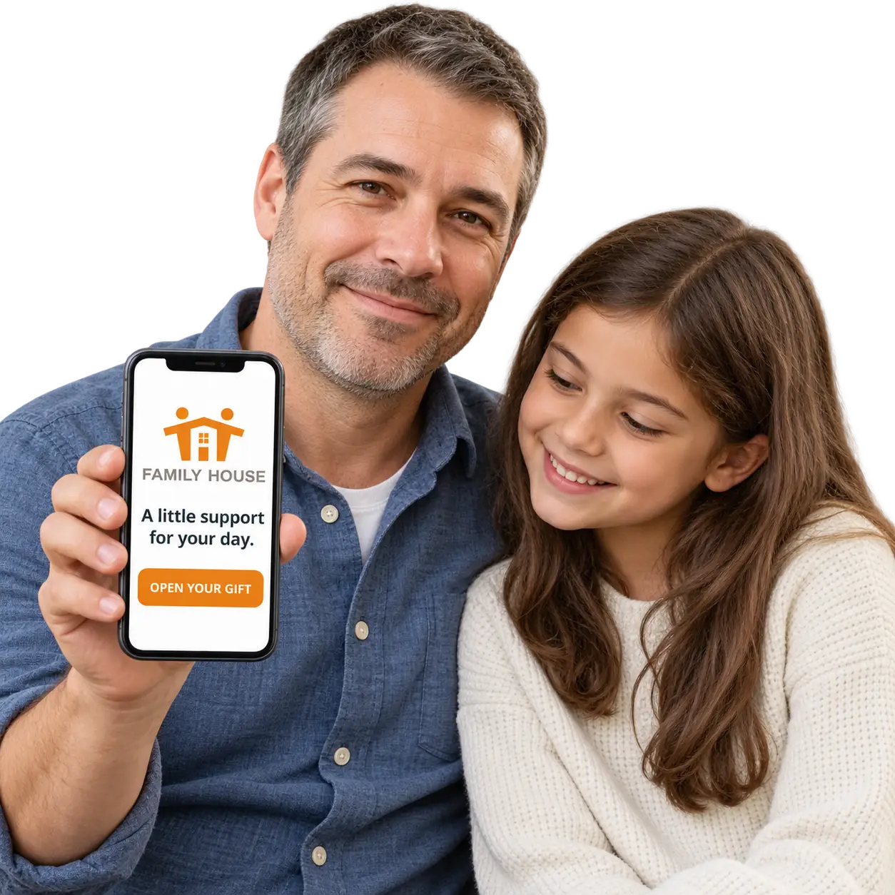 Family House case study illustration: everyday support for families in san francisco