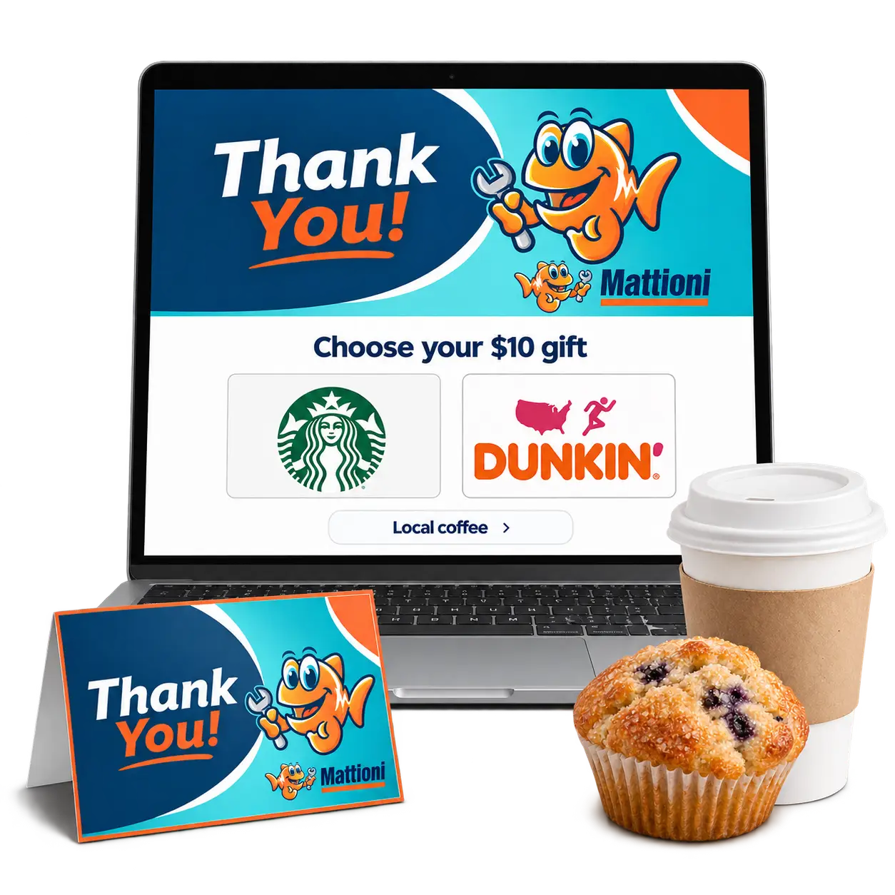 Mattioni case study illustration: 75th-anniversary vip customer appreciation