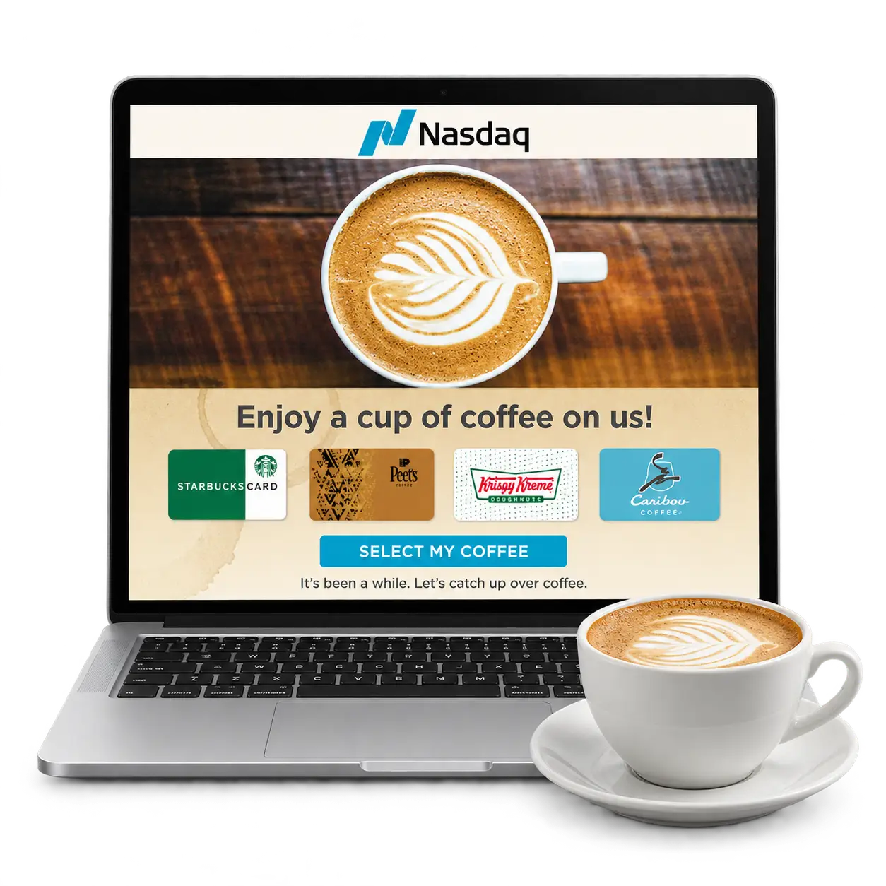 Nasdaq case study illustration: marketing outreach and customer reengagement